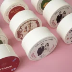 Безопасная для пищевых продуктов, биоразлагаемая, компостируемая, одноразовая круглая деревянная коробка для торта — изображение 3
