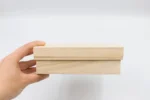 Оптовая продажа необработанных квадратных деревянных коробок из сосны/бальзы с крышками для подарочной упаковки, изготовленных из бамбука и необработанных материалов, с индивидуальным логотипом. — изображение 3