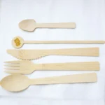 Бархатные палочки для коктейлей из бамбука, дерева, с индивидуальным логотипом, биоразлагаемые, в упаковке, 90/120/170 мм. — изображение 3